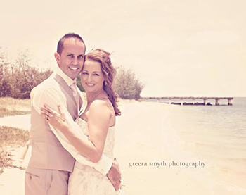 Marry Me Marilyn Sandy & Jason married at Paradise Point Pier 2 Broadwater Gold Coast